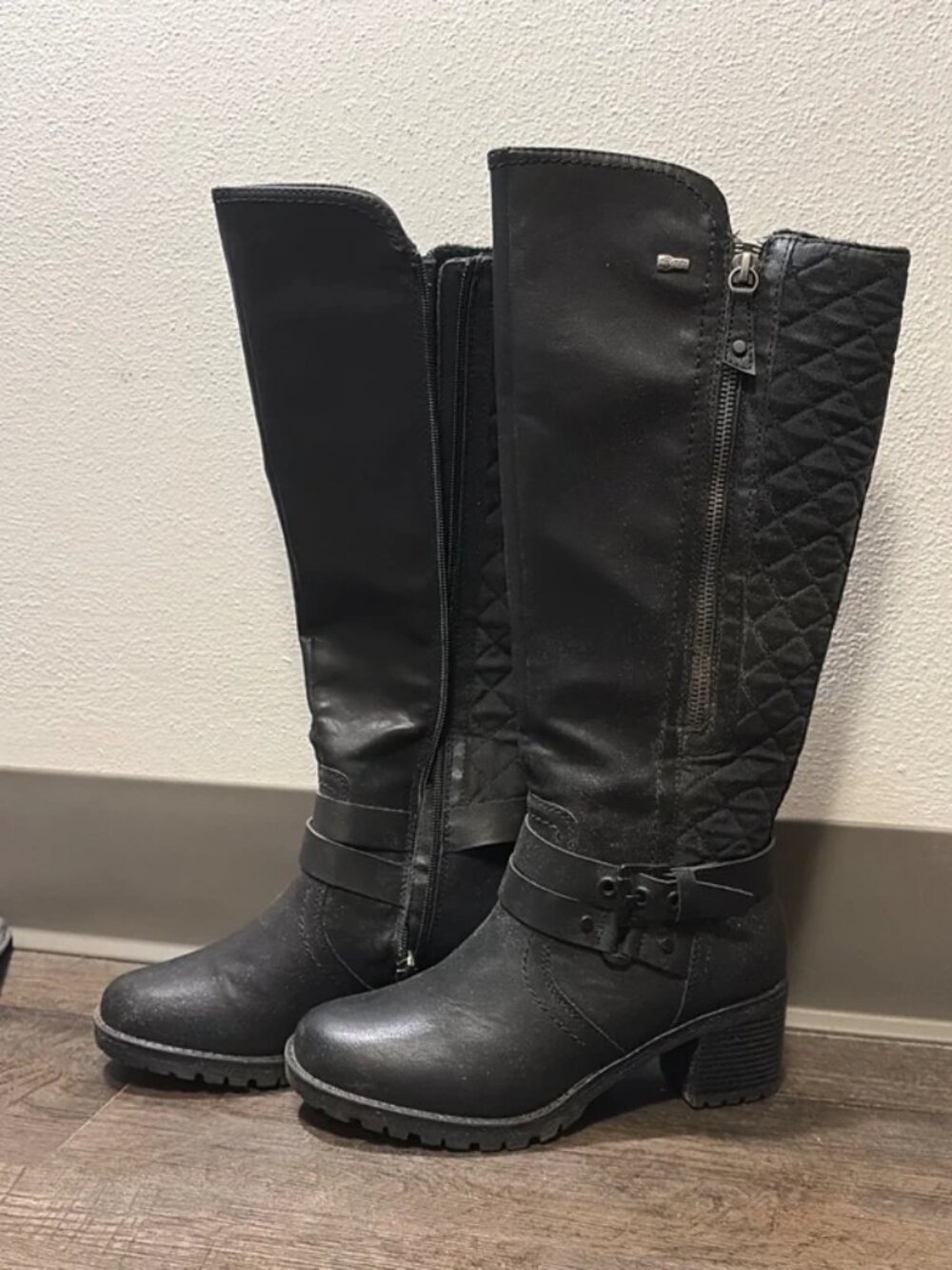 Spring Step Selela Knee High Boots Water Resistant Vegan - 6 NWOT